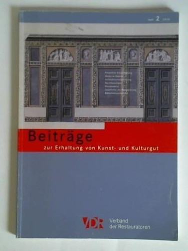 Vdr beiträge zur - vdr-beiträge, erhaltung