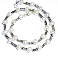 2.Wahl 925 Silber Perlenkette