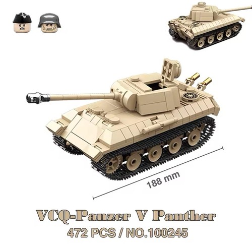Panther panzer klemmbaustein - panzer,