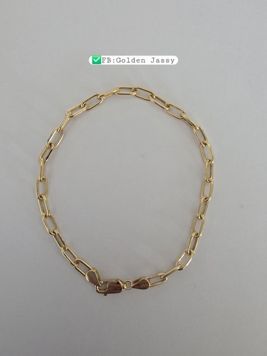 18k echt gold büroklammer - 18k,
