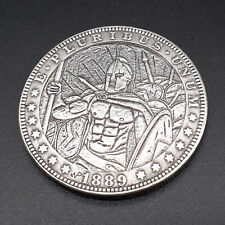 EDC Coin Münze 3,7cm Sparta Molon Labe Aut Cum Scuto 300 Leonidas Xerxes Phalanx