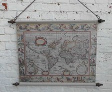 Historische weltkarte mit - weltkarte,