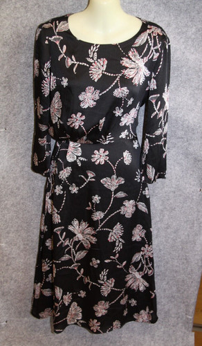 Elegantes kleid schwarz - kleid,