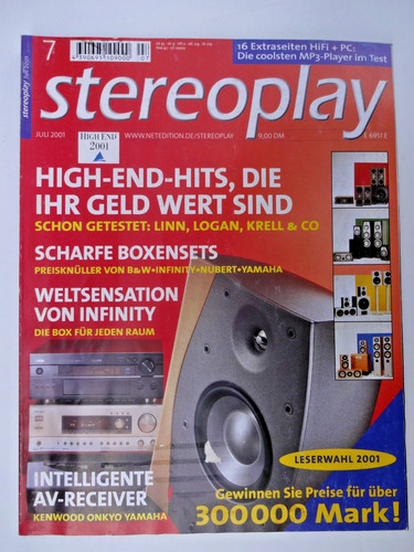 Stereoplay linn av - stereoplay, 7/01,linn