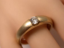 Ring  mit Brillant 0,40 Ct. tw /vs  - Gold 585