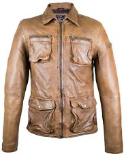Herren Lederjacke mit Taschen