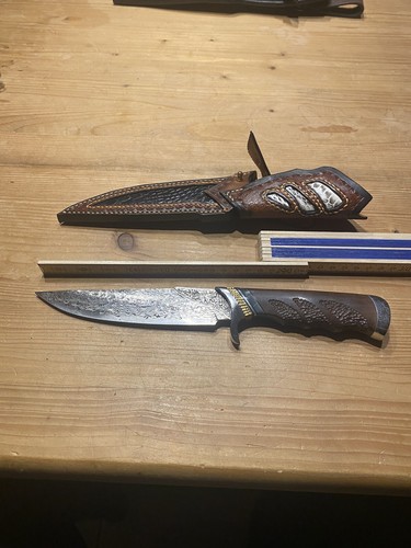 Damast messer - messer,
