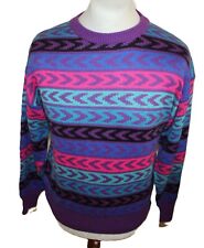 MEISTER HAGEMEISTER Herren Vintage Pullover Gr. S 30% WOLLE 90er Strickpullover