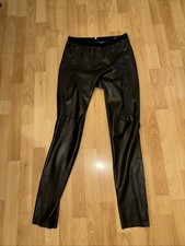 Marc Cain, Legging Lederoptik, Braun, 36