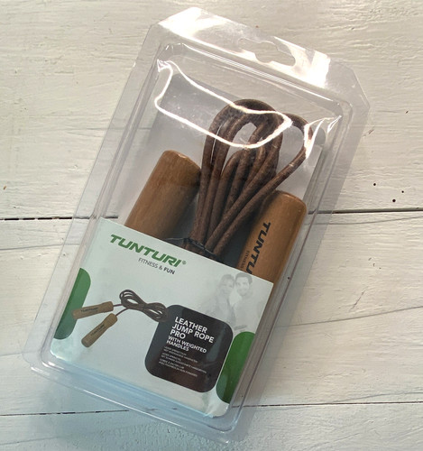 Tunturi leather jump - tunturi, rope