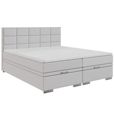 Boxspringbett - silber - H3 -