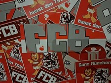 Bayern München Aufkleber Mix 100Stk