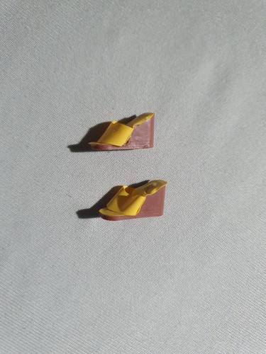 Wedges taiwan barbie - wedges, yellow