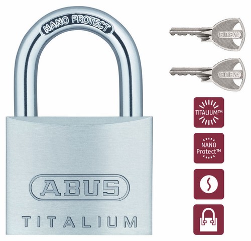 Abus titalium vorhängeschloß - abus,