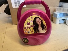 Soy Luna Karaoke Maschine für Kinder mit Mikrofon - Batterie und Netzbetrieb