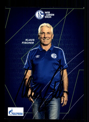 Klaus fischer autogrammkarte - klaus,