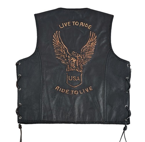 Motorrad lederweste kutte - motorrad,