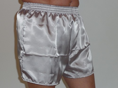 Boxershorts silbergrau