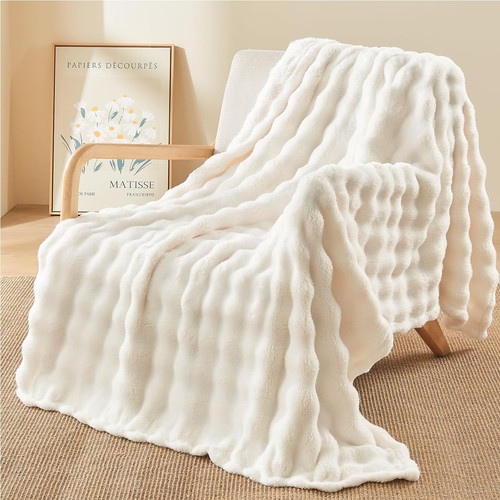 Kuscheldecke flauschig bubble - flauschig,
