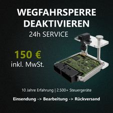 Wegfahrsperre deaktivieren IMMO OFF Motronic M2.4 M2.4.1 M3.2 M3.8 M5.9 M2.4.1