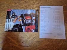 Prospekt Yamaha MX125 Faltprospekt mit Preisliste 2005