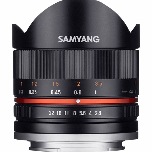 Samyang 8mm fish eye ii - f/2.8,