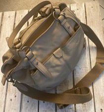 Marc O’Polo Handtasche Echtleder Ledertasche Shopper Beige viele Fächer