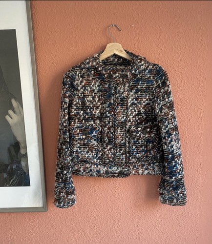 Zara boucle jacke - boucle,