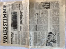 Volksstimme der DDR, 24. Mai 1989, Geburtstagszeitung, ??Region Stendal