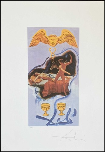 Salvador dali tarot 70 x - dali,