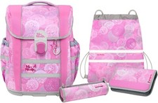 McNeill Schoolbag Set Ergo Mac2, 5-teilig Schulranzen Tasche Beauty Rosa