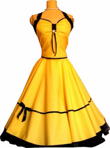 Petticoatkleid 50er jahre - petticoatkleid,