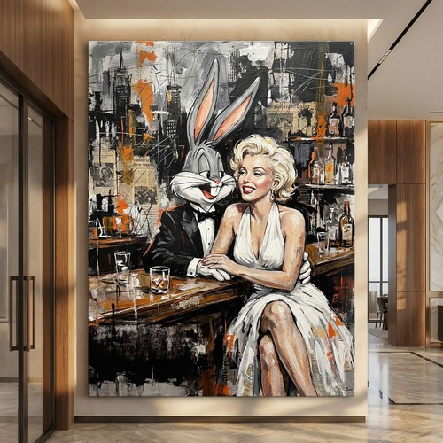 Marilyn monroe und bunny - monroe, in