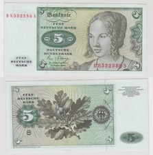 T162026 Banknote 5 DM Deutsche