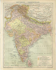 Ostindien Hinterindien Indischer Archipel Indonesien Thailand Brockhaus 2159