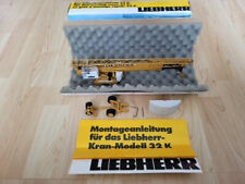 Liebherr 32 K Schnelleinsatzkran Kletterkran Hochbaukran Kran Conrad 1:50 OVP