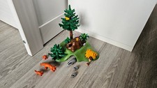Playmobil Waldtiere Dachs- und Fuchsbau 4204 in sehr gutem Zustand