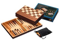 Schach Backgammon Dame