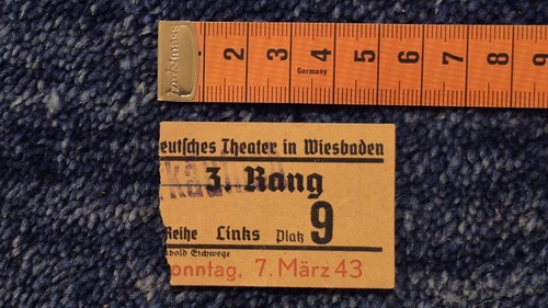 Eintrittskarte ticket - eintrittskarte,