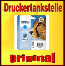 original EPSON Stylus Tintenpatrone T0712 D78 D92 D120 DX4000 4400 5000 SX105  