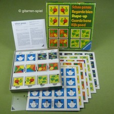 Schau genau - Komplett Top! Tolles Lernspiel von Ravensburger ©1978 ab 5 J. grün