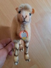 Original Steiff Stofftier Dromedar Kamel Vintage Spielzeug TOP Zustand !!!