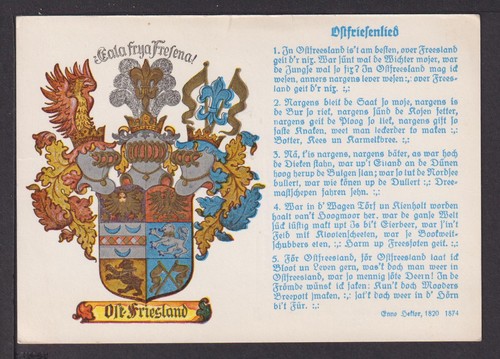 Ansichtskarte wappen - ansichtskarte,