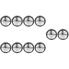 10 Stück Büro-Gesichtsfeld-Vergrößerungsspiegel, Computer-Rückspiegel für Büro