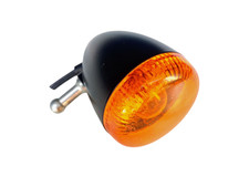 Harley Davidson Sportster Dyna Softail Blinker matt schwarz black indicator