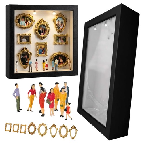 Diy mini museum silhouette - museum,