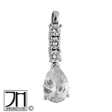 Modernist Silber Anhänger