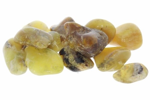 Opal gelb trommelsteine - ,