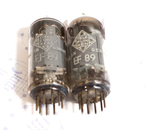 Röhren ef89 telefunken - röhren,
