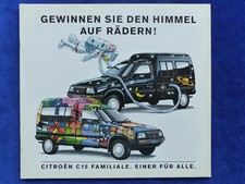 Citroen C15 Familiale - Prospekt Brochure 04.1993